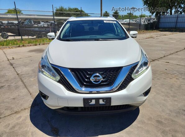 5N1AZ2MH7HN195935 2017 NISSAN MURANO White Դիմացի տեսք