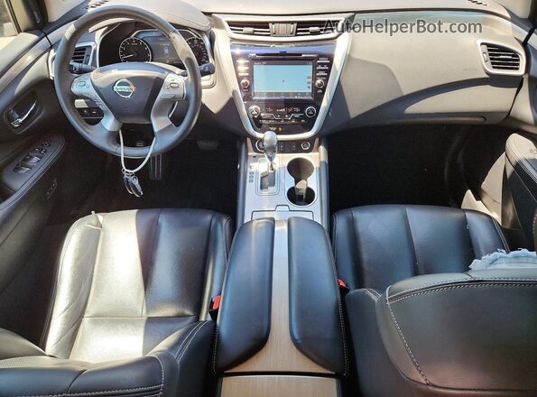 5N1AZ2MH7HN195935 2017 NISSAN MURANO White Առջևի վահանակի տեսք