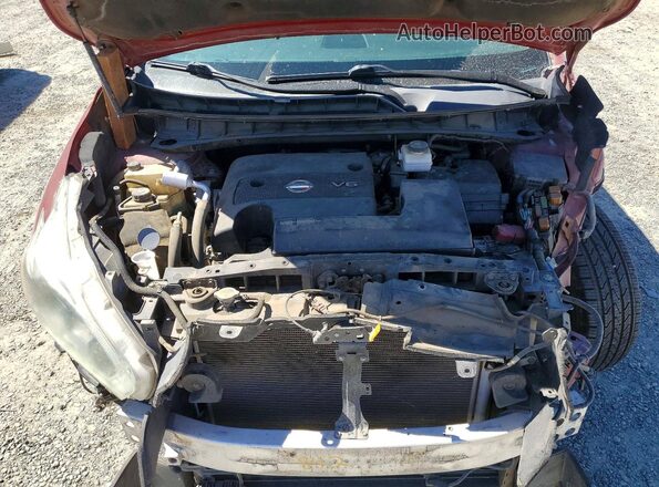 5N1AZ2MH7JN198131 2018 NISSAN MURANO Red 