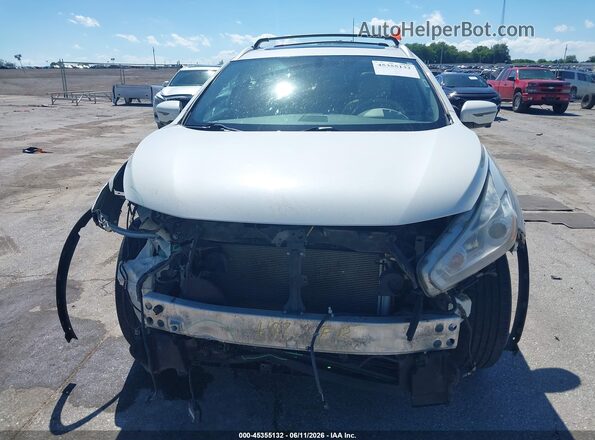 5N1AZ2MH7JN199103 2018 NISSAN MURANO White Սարքավորումների վահանակի տեսք