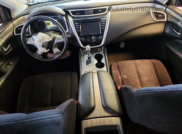 5N1AZ2MH8HN158845 2017 NISSAN MURANO Бордовый Вид панели приборов