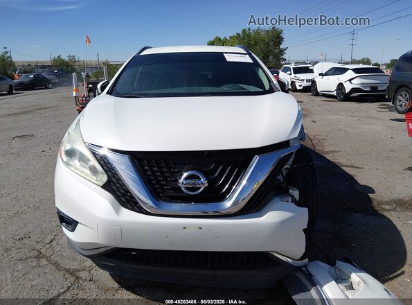 5N1AZ2MH8HN188881 2017 NISSAN MURANO White უკანა სალონის ხედი
