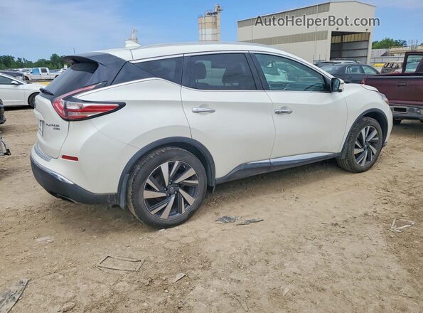 5N1AZ2MH9JN196879 2018 NISSAN MURANO Белый Задняя правая четверть