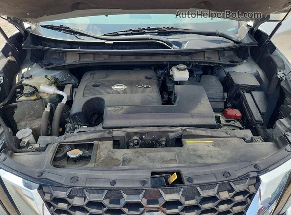 5N1AZ2MJ2KN115273 2019 NISSAN MURANO Silver Engine compartment view
