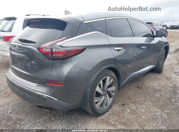 5N1AZ2MJ2KN129867 2019 NISSAN MURANO Gray Trasero derecho