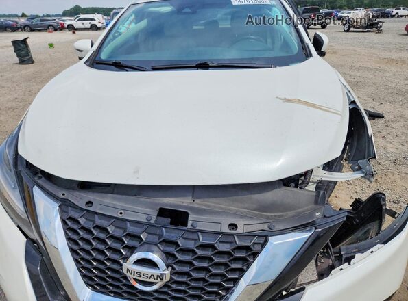5N1AZ2MJ8KN117366 2019 NISSAN MURANO White Engine compartment view