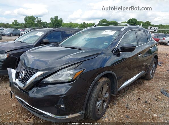 5N1AZ2MJ8KN138458 2019 NISSAN MURANO Black Vista tres cuartos delantera izquierda