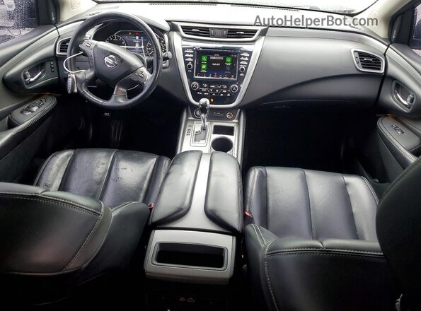 5N1AZ2MS0KN150807 2019 NISSAN MURANO Black Առջևի վահանակի տեսք