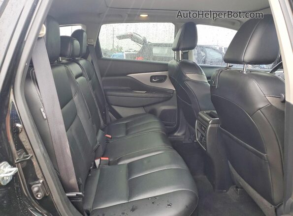 5N1AZ2MS0KN150807 2019 NISSAN MURANO Black Հետևի նստատեղերի տեսք