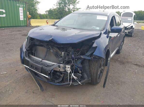 5N1AZ2MS0KN151374 2019 NISSAN MURANO Blue 