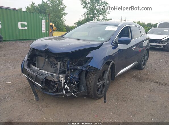 5N1AZ2MS0KN151374 2019 NISSAN MURANO Blue 