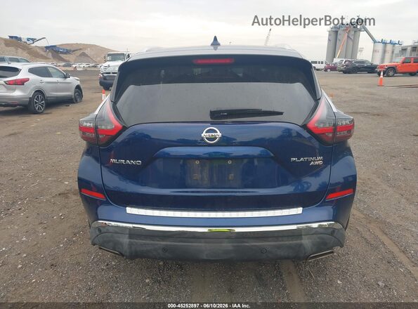 5N1AZ2MS0KN151374 2019 NISSAN MURANO Blue 