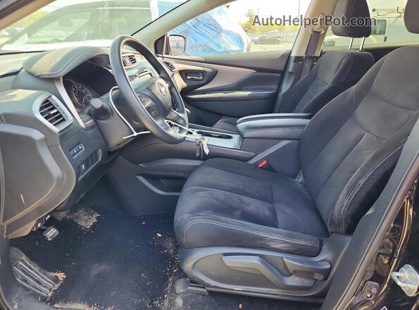 5N1AZ2MS1KN159869 2019 NISSAN MURANO Black Front interior view