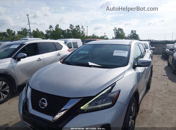 5N1AZ2MS1KN161217 2019 NISSAN MURANO Silver Դիմացի տեսք