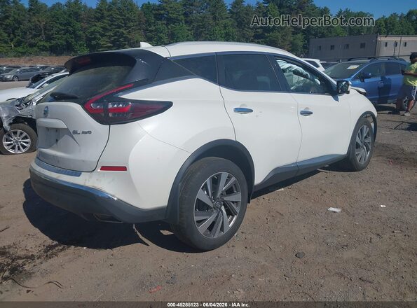 5N1AZ2MS2KN111443 2019 NISSAN MURANO Белый Задняя правая четверть