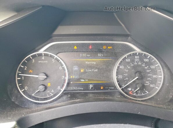 5N1AZ2MS2KN134804 2019 NISSAN MURANO Gray Instrument cluster view