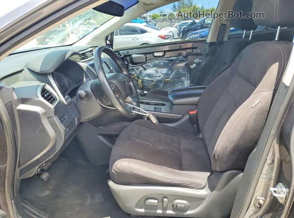 5N1AZ2MS2KN134804 2019 NISSAN MURANO Gray Front interior view
