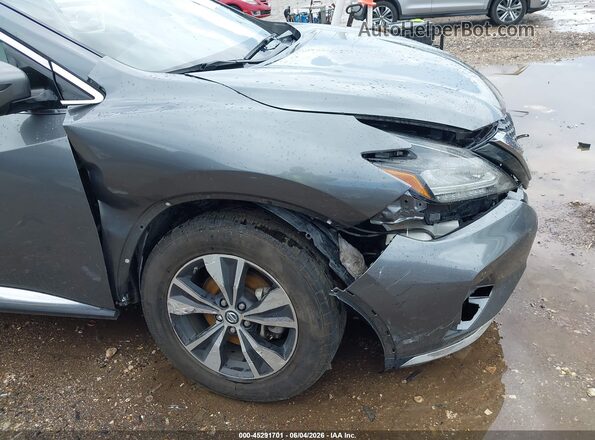 5N1AZ2MS2KN153630 2019 NISSAN MURANO Gray Widok z przodu