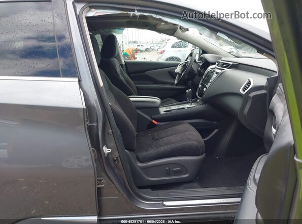 5N1AZ2MS2KN153630 2019 NISSAN MURANO Gray Widok wnętrza z przodu