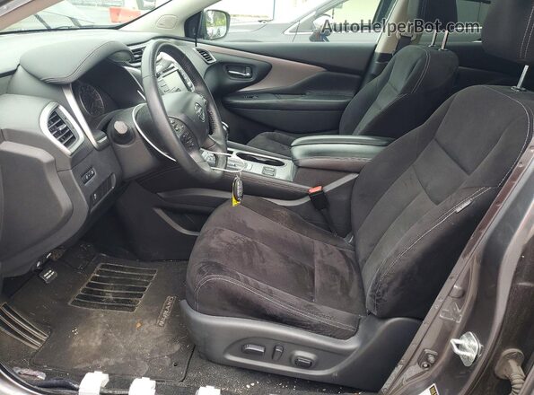 5N1AZ2MS3KN114643 2019 NISSAN MURANO Gray Front interior view