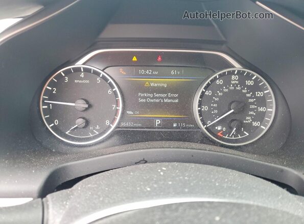 5N1AZ2MS3KN114643 2019 NISSAN MURANO Gray Instrument cluster view