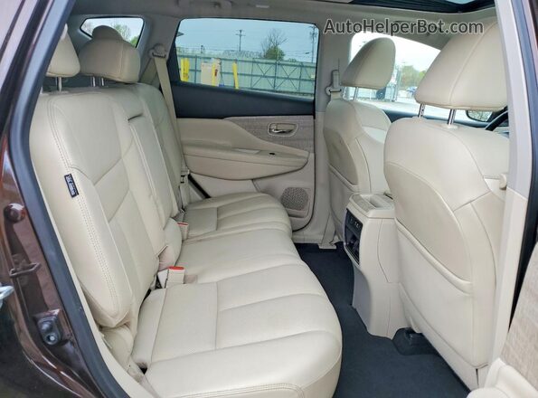 5N1AZ2MS3KN137548 2019 NISSAN MURANO Brown 
