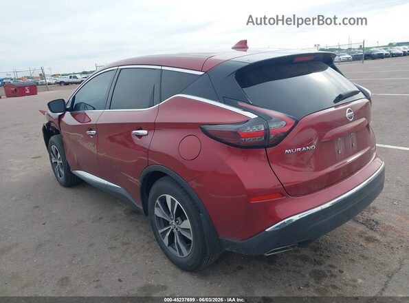 5N1AZ2MS3KN142376 2019 NISSAN MURANO Red Tył lewy