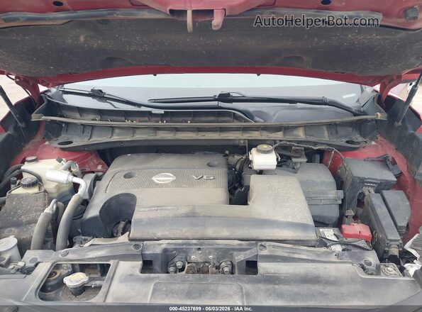 5N1AZ2MS3KN142376 2019 NISSAN MURANO Red Widok z tyłu