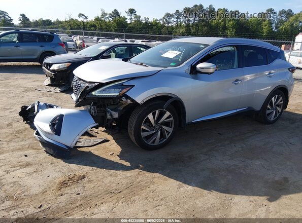 5N1AZ2MS4KN127059 2019 NISSAN MURANO Silver Przód lewy