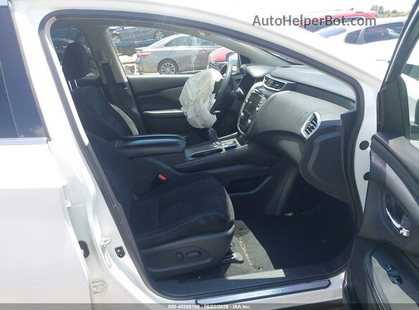 5N1AZ2MS5KN139835 2019 NISSAN MURANO White Вид салону спереду