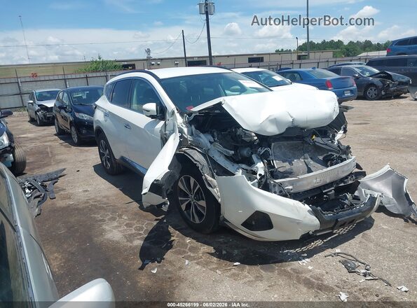 5N1AZ2MS5KN139835 2019 NISSAN MURANO White Вид задньої частини салону