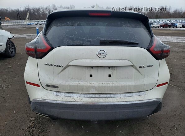 5N1AZ2MS7KN146236 2019 NISSAN MURANO White Հետևի տեսք
