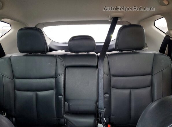 5N1AZ2MS7KN146236 2019 NISSAN MURANO White Հետևի նստատեղերի տեսք