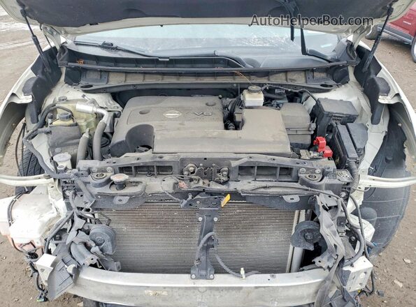 5N1AZ2MS7KN146236 2019 NISSAN MURANO White Շարժիչի բաժամունքի տեսք