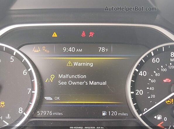 5N1AZ2MS7KN156782 2019 NISSAN MURANO White 