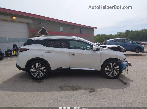 5N1AZ2MS7KN156782 2019 NISSAN MURANO White Vista interior de 360 grados