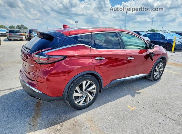 5N1AZ2MS9KN108880 2019 NISSAN MURANO Red 