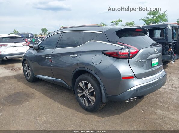 5N1AZ2MSXKN106734 2019 NISSAN MURANO Gray Trasero izquierdo