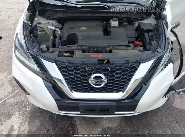 5N1AZ2MSXKN152516 2019 NISSAN MURANO White უკანა ხედი