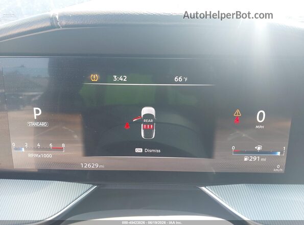 5N1AZ3CS4SC109728 2025 NISSAN MURANO Black Հետևի նստատեղերի տեսք