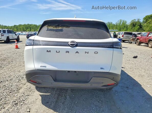 5N1AZ3CS6SC126711 2025 NISSAN MURANO White Vista trasera