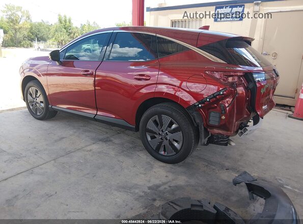 5N1AZ3CS7SC121081 2025 NISSAN MURANO Red Հետևի ձախ