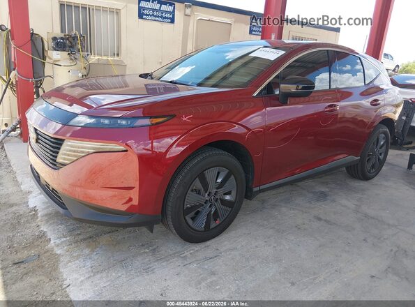 5N1AZ3CS7SC121081 2025 NISSAN MURANO Red Առջևի ձախ երեք քառորդ տեսարան