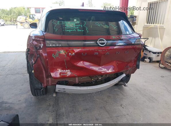 5N1AZ3CS7SC121081 2025 NISSAN MURANO Red Դիմացի տեսք