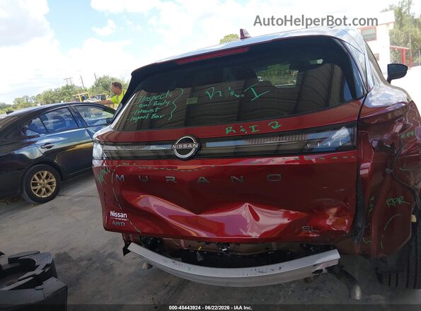 5N1AZ3CS7SC121081 2025 NISSAN MURANO Red 