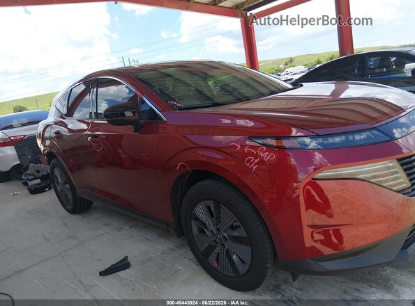 5N1AZ3CS7SC121081 2025 NISSAN MURANO Red Սալոնի 360 աստիճան տեսք