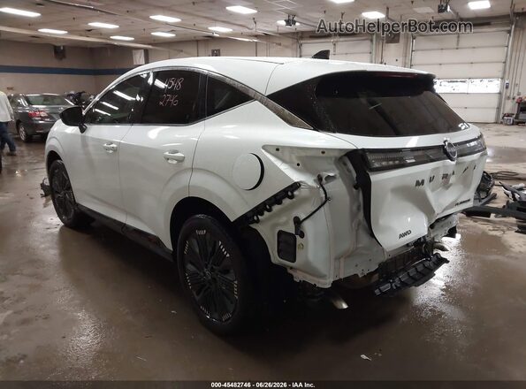 5N1AZ3DS5TC102657 2026 NISSAN MURANO Белый Задняя левая четверть