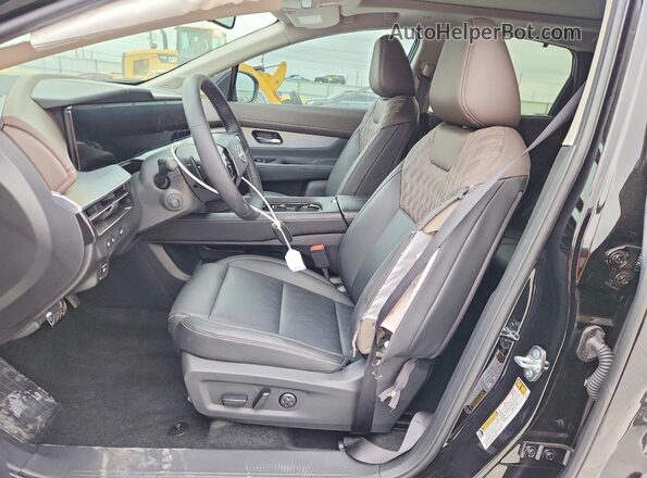 5N1AZ3DS7TC102045 2026 NISSAN MURANO Black Front interior view
