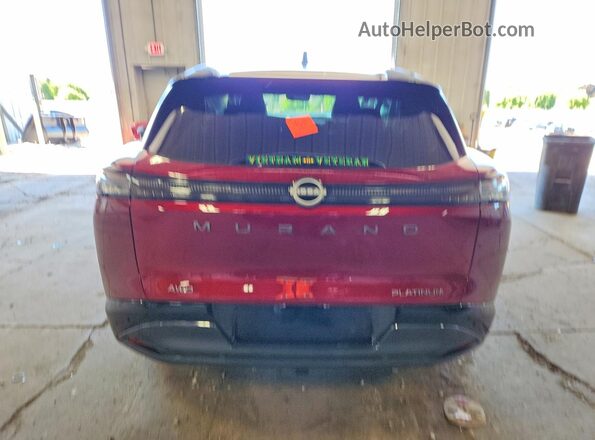 5N1AZ3DS9TC108252 2026 NISSAN MURANO Red Вид ззаду