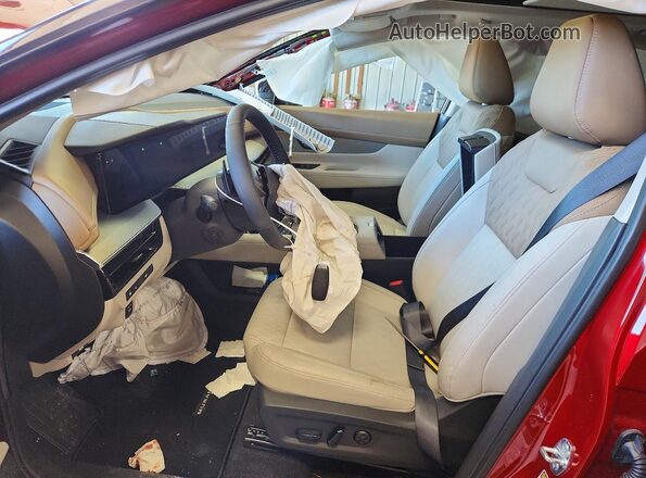 5N1AZ3DS9TC108252 2026 NISSAN MURANO Red Вид салону спереду